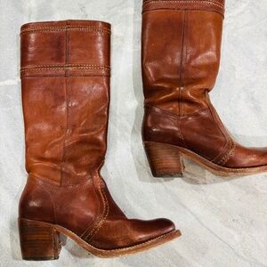 FRYE JANE LEATHER BOOT